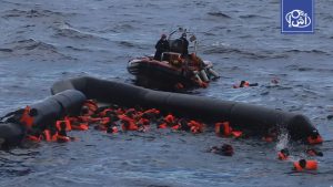 The Rescue of 87 Migrants in the Mediterranean Sea off the Libyan Coast