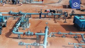 بدء تشغيل خط الأنابيب الجديد من حقل شمال الحمادة النفطي في ليبيا