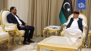 Libya… Hamad discusses with the Speaker of the House of Representatives comments on the state’s general budget