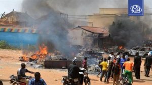 18 people died in a series of bombings that rocked northeastern Nigeria