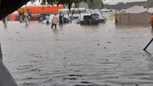 Floods Submerge Kassala in Sudan, Severe Damage to Displacement Centers (Photos)