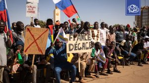 Demonstrations in Burkina Faso demanding the transfer of the French embassy