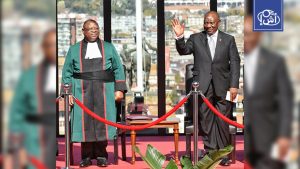 South Africa’s new national unity government is sworn in