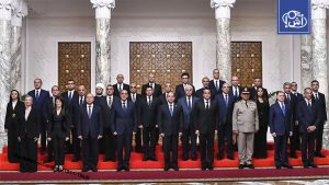 The new Egyptian government is sworn in amid economic challenges and regional conflicts