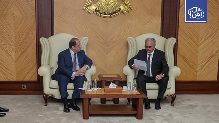 Haftar and Egyptian intelligence chief discuss political developments in Libya