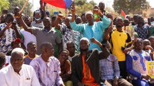 Mali… Demonstration in Koutiala against Ukraine supporting terrorism in the country