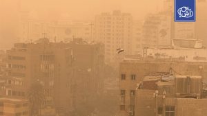 عاصفة ترابية كثيفة تضرب مصر