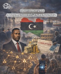 قطاع الاتصالات الليبي: من بنية تحتية وطنية إلى أداة للفساد وصراع النفوذ