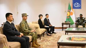 رئيس النيجر يبحث تعزيز التعاون مع السفير الصيني في نيامي