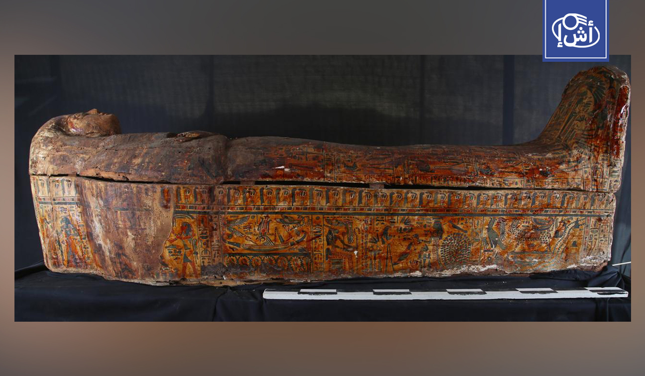 بعثة مصرية تعثر على خبيئة توابيت نادرة في البر الغربي