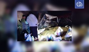 مصرع 7 مصريين وإصابة 6 آخرين في حادث تصادم مروع بطريق السلوم الدولي