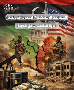 السياسة الأمريكية “الجديدة” في ليبيا: إدارة النفط… لا حل الدولة