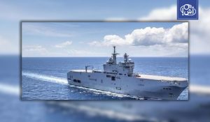 سفينة فرنسية من طراز “ميسترال” تظهر قرب السواحل السودانية