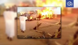 حرائق غامضة تلتهم قرية البنية بالسودان وتشرد عشرات الأسر