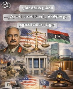 المشير خليفة حفتر: سبع سنوات في أروقة القضاء الأمريكي… وانهيار رهانات الخصوم