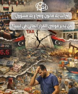 ضرائب بلا قانون وصراع بلا مسؤول: من يُدير فوضى القرار المالي في ليبيا؟