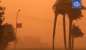 رياح قوية وزوابع رملية تضرب جنوب الجزائر