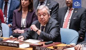 غوتيريش يحث مجلس الأمن على تشديد تنفيذ حظر السلاح على ليبيا