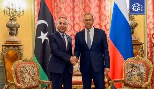الباعور يصل موسكو ويبحث مع لافروف العلاقات الليبية الروسية