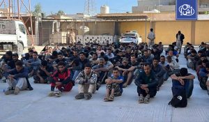 حملة أمنية في بنغازي تسفر عن توقيف 126 مهاجرا غير نظامي