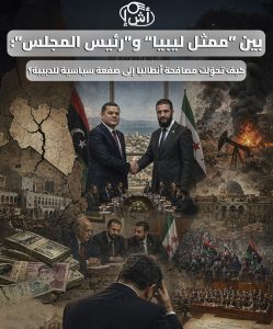 بين “ممثل ليبيا” و”رئيس المجلس”: كيف تحوّلت مصافحة أنطاليا إلى صفعة سياسية للدبيبة؟
