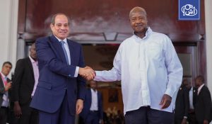 السيسي وموسيفيني يبحثان في أوغندا ملف مياه النيل وأمن شرق إفريقيا
