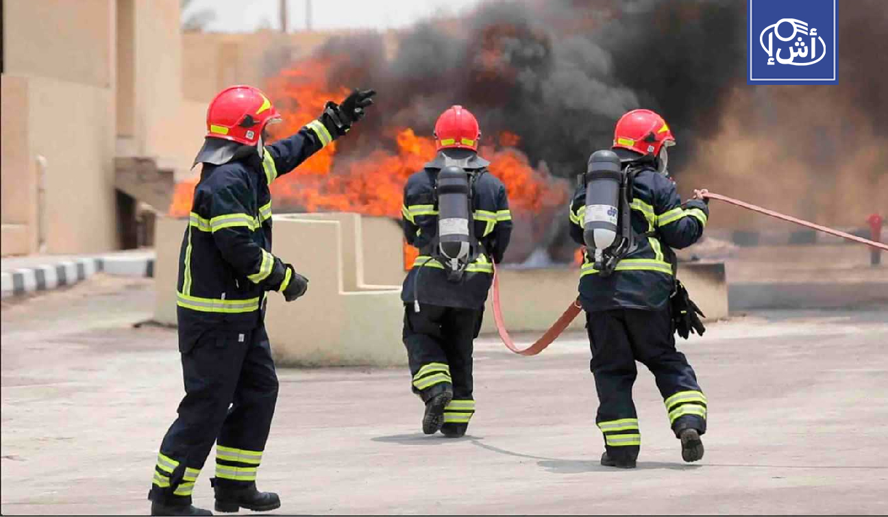 30 حالة اختناق جراء حريق ضخم بمحطة تصدير زراعية في مصر