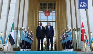 أردوغان يلتقي البرهان في أنقرة