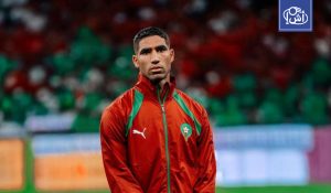 المغرب يكرم حكيمي بعد بلوغه 100 مباراة دولية