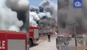 الجزائر.. حريق داخل شركة خدمات يخلّف ضحايا وعمليات إنقاذ واسعة