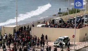 المغرب يعزز الإجراءات الأمنية قرب سبتة تحسبا لمحاولة عبور جماعي جديدة