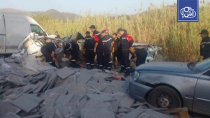 10 قتلى و 10 مصابين في اصطدام شاحنة بـ 10 سيارات في الجزائر