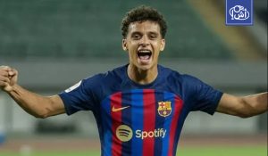 “هنا يبدأ التاريخ”.. رسالة مهاجم برشلونة المصري قبل الكلاسيكو