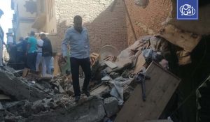 مصرع شخصين إثر انهيار منزل قديم في الغربية المصرية