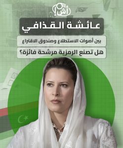 عائشة القذافي بين أصوات الاستطلاع وصندوق الاقتراع: هل تصنع الرمزية مرشحة فائزة؟
